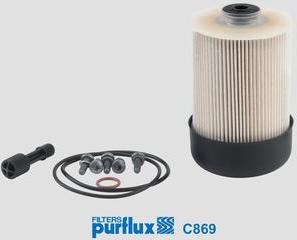 Purflux C869 - Топливный фильтр www.parts5.com