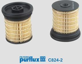 Purflux C824-2 - Fuel filter parts5.com