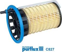 Purflux C827 - Топливный фильтр www.parts5.com