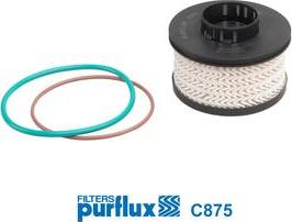 Purflux C875 - Fuel filter www.parts5.com