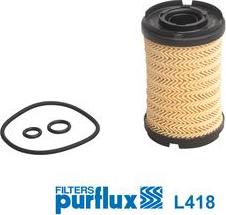 Purflux L418 - Filtru ulei www.parts5.com