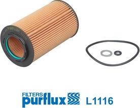 Purflux L1116 - Oil Filter www.parts5.com