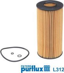 Purflux L312 - Oil Filter www.parts5.com