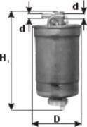 PZL Filters PDS77 - Filter goriva www.parts5.com