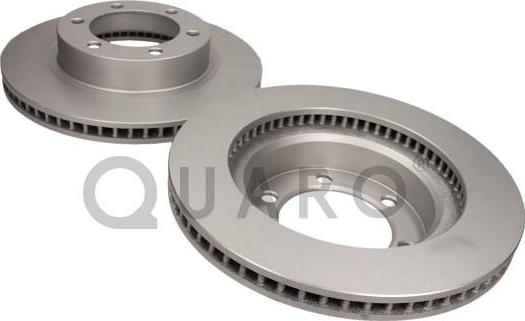 QUARO QD0762 - Brzdový kotouč www.parts5.com