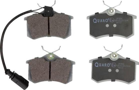 QUARO QP9596 - Piduriklotsi komplekt,ketaspidur www.parts5.com