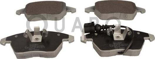 QUARO QP9849 - Kit de plaquettes de frein, frein à disque www.parts5.com