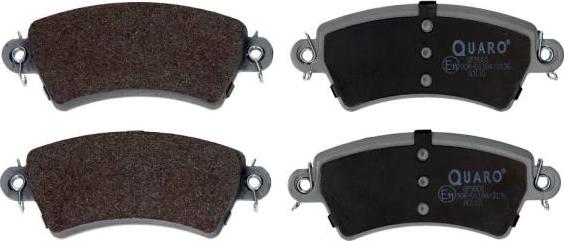 QUARO QP9801 - Brake Pad Set, disc brake www.parts5.com