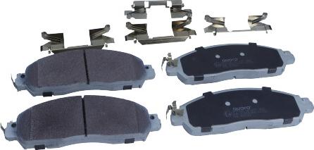 QUARO QP9338 - Sada brzdových destiček, kotoučová brzda www.parts5.com