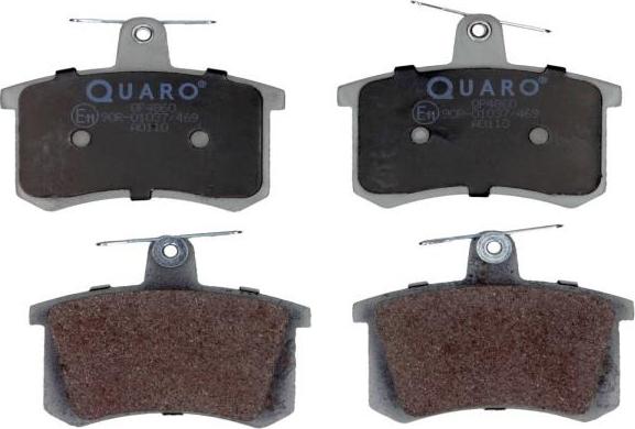 QUARO QP4860 - Juego de pastillas de freno www.parts5.com