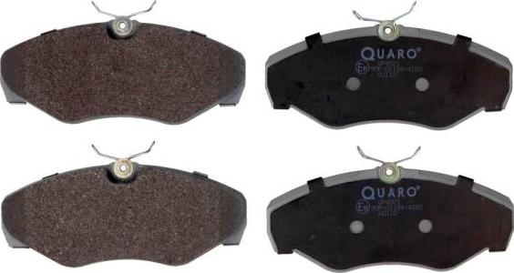 QUARO QP4821 - Тормозные колодки, дисковые, комплект www.parts5.com