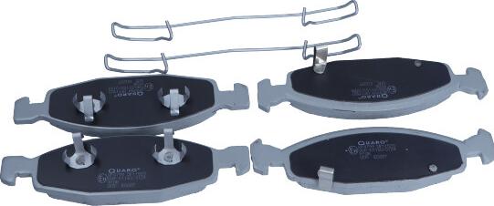 QUARO QP4799 - Brake Pad Set, disc brake parts5.com