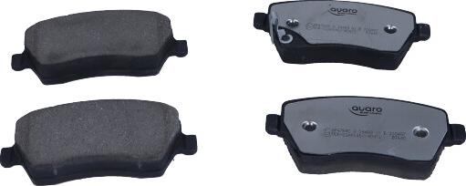 QUARO QP4769C - Brake Pad Set, disc brake www.parts5.com