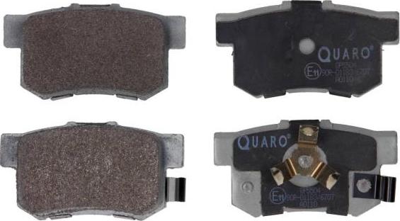 QUARO QP5504 - Тормозные колодки, дисковые, комплект www.parts5.com