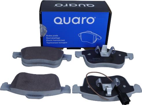 QUARO QP5196 - Тормозные колодки, дисковые, комплект www.parts5.com