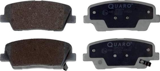 QUARO QP5874 - Brake Pad Set, disc brake www.parts5.com