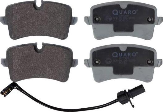 QUARO QP5380 - Тормозные колодки, дисковые, комплект www.parts5.com