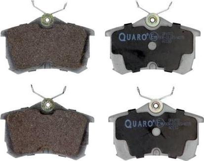 QUARO QP6972 - Тормозные колодки, дисковые, комплект www.parts5.com