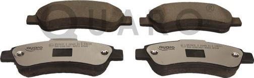 QUARO QP6563C - Set placute frana,frana disc www.parts5.com