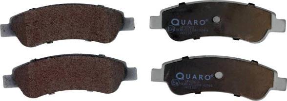 QUARO QP6563 - Sada brzdových platničiek kotúčovej brzdy www.parts5.com