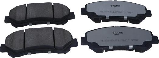 QUARO QP6009C - Brake Pad Set, disc brake parts5.com