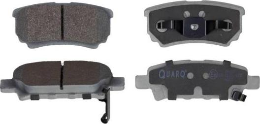 QUARO QP6028 - Тормозные колодки, дисковые, комплект www.parts5.com