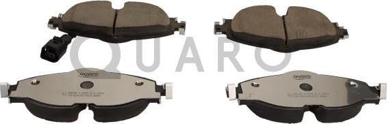 QUARO QP6148C - Piduriklotsi komplekt,ketaspidur www.parts5.com