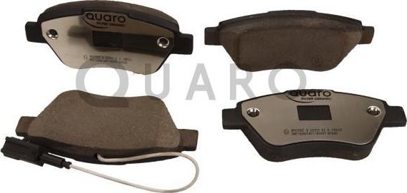 QUARO QP6350C - Brake Pad Set, disc brake www.parts5.com