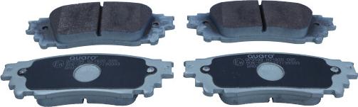 QUARO QP0599 - Brake Pad Set, disc brake www.parts5.com