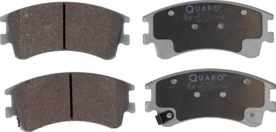 QUARO QP0655 - Тормозные колодки, дисковые, комплект www.parts5.com