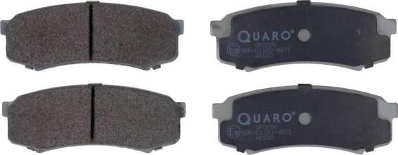 QUARO QP0098 - Set placute frana,frana disc www.parts5.com