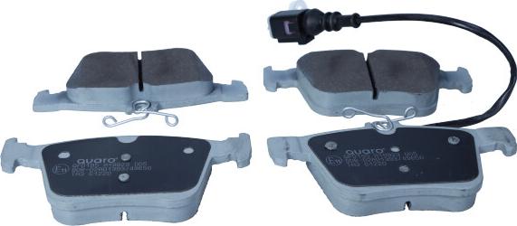 QUARO QP0195 - Brake Pad Set, disc brake www.parts5.com