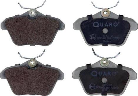 QUARO QP0162 - Brake Pad Set, disc brake www.parts5.com