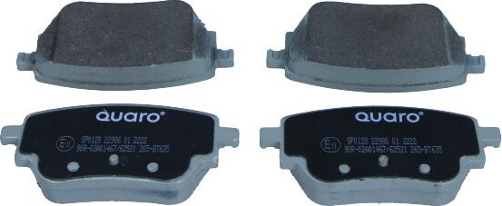 QUARO QP0128 - Set placute frana,frana disc www.parts5.com