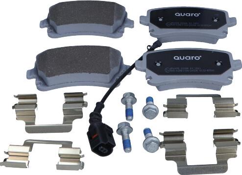 QUARO QP0895 - Kit de plaquettes de frein, frein à disque www.parts5.com