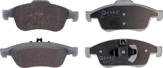 QUARO QP0827 - Sada brzdových destiček, kotoučová brzda www.parts5.com