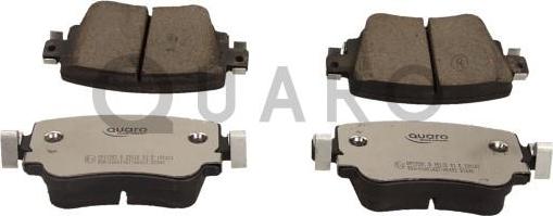 QUARO QP0399C - Brake Pad Set, disc brake parts5.com