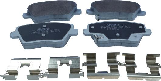 QUARO QP0336 - Brake Pad Set, disc brake www.parts5.com