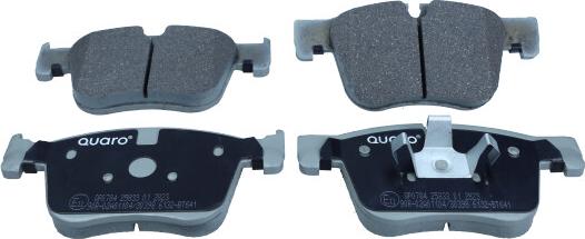 QUARO QP0784 - Brake Pad Set, disc brake www.parts5.com