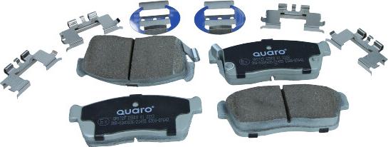 QUARO QP0729 - Brake Pad Set, disc brake www.parts5.com