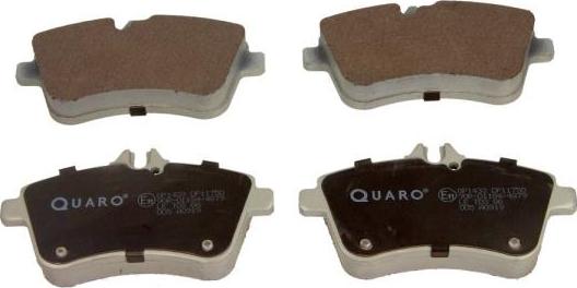 QUARO QP1433 - Komplet zavornih oblog, ploscne (kolutne) zavore www.parts5.com