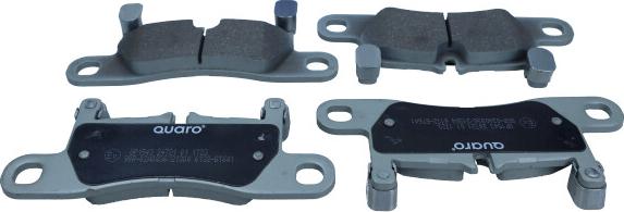 QUARO QP1543 - Brake Pad Set, disc brake www.parts5.com