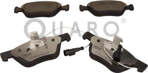 QUARO QP1129C - Zestaw klocków hamulcowych, hamulce tarczowe parts5.com