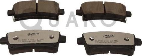 QUARO QP1236C - Set placute frana,frana disc www.parts5.com