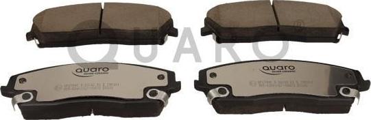 QUARO QP1784C - Brake Pad Set, disc brake www.parts5.com