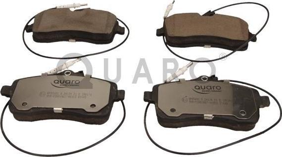 QUARO QP8560C - Brake Pad Set, disc brake www.parts5.com