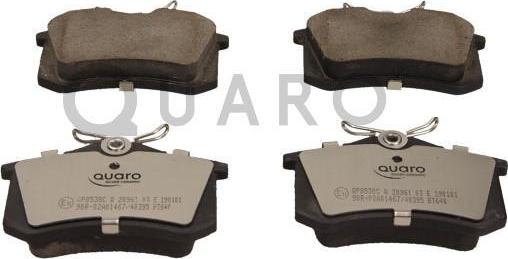 QUARO QP8538C - Fren balata seti, diskli fren www.parts5.com