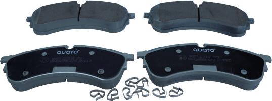 QUARO QP8577 - Brake Pad Set, disc brake www.parts5.com