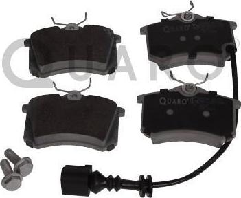 QUARO QP8041 - Sada brzdových destiček, kotoučová brzda www.parts5.com