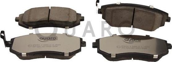 QUARO QP8054C - Brake Pad Set, disc brake www.parts5.com